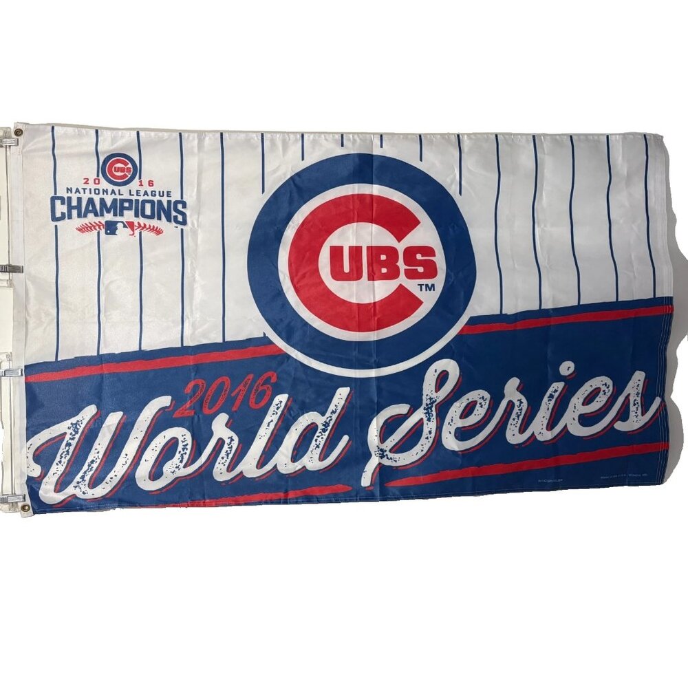 Chicago Cubs 2016 National League Champions World Series Flag 3 x 5' Wincraft